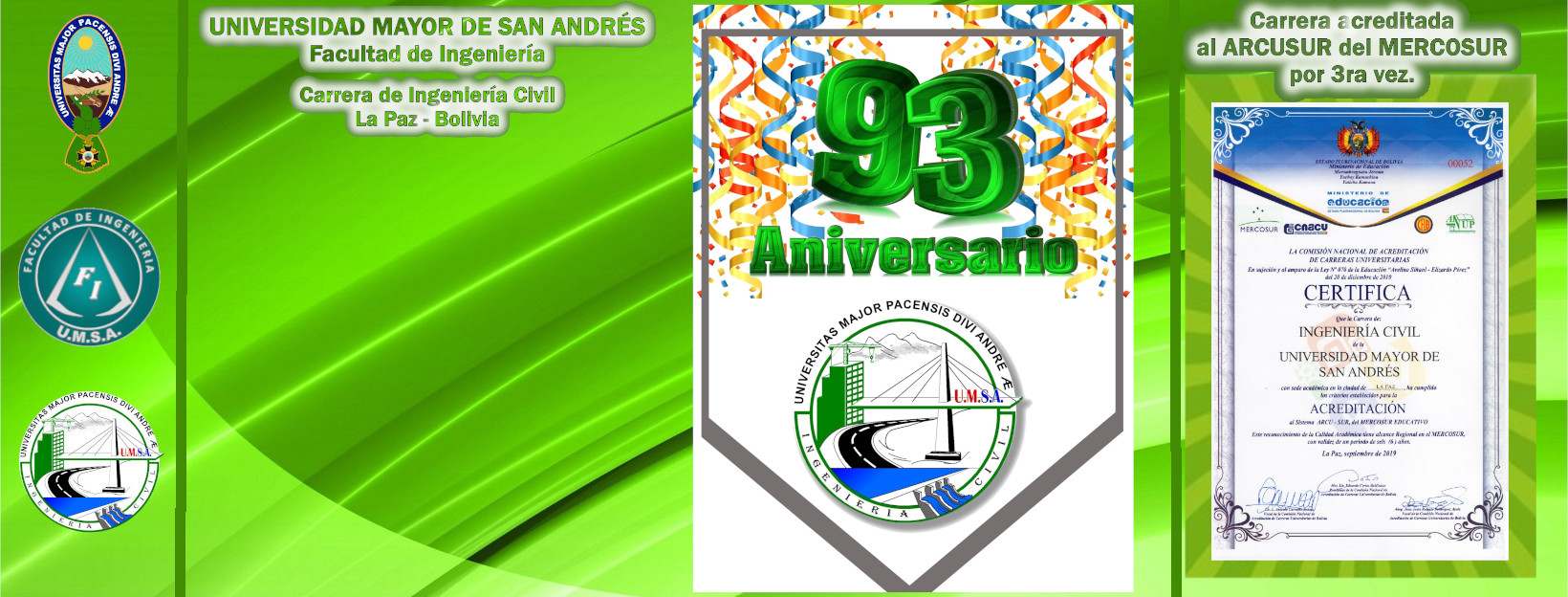 Carrera de Ingeniería Civil - UNIVERSIDAD MAYOR DE SAN ANDRES ...
