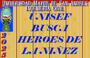 UNISEF ESTÁ BUSCANDO HEROES DE LA NIÑEZ