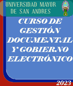 INVITACION PARA EL CURSO DE GESTIÓN DOCUMENTAL Y GOBIERNO ELECTRÓNICO